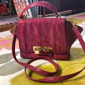 Zac Zac Posen Raspberry Pink Eartha  retro Bag